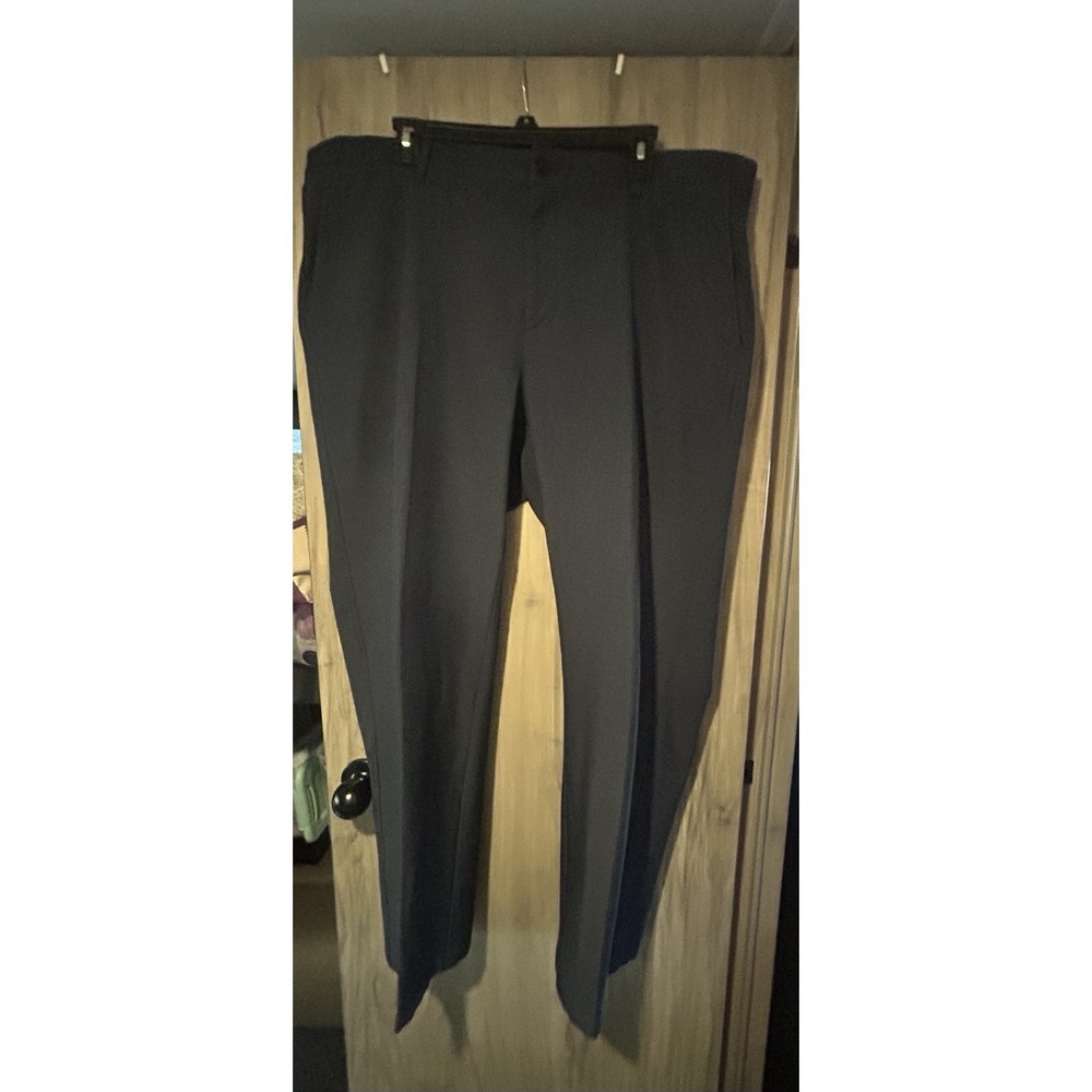 Dunning Golf Men's Pants Navy  36x32 Flat Front Straight Leg